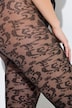 Strumpfhose, florales Muster