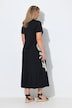 Eco Cotton Flower Embroidery Short Sleeve Dress
