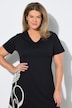 Eco Cotton Flower Embroidery Short Sleeve Dress