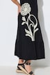 Eco Cotton Flower Embroidery Short Sleeve Dress