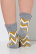 Zigzag Knit Socks