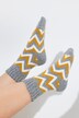 Zigzag Knit Socks
