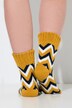 Zigzag Knit Socks