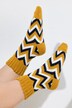 Zigzag Knit Socks