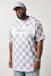 STHUGE T-Shirt, Halbarm, oversized, Mesh, Muster, bis 8 XL