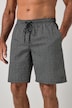 Badeshorts, Beachwear, Seersucker-Struktur, Alloverprint, Elastikbund, bis 8 XL
