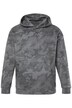 Mikina, fitness, maskáčový vzor, kapuce, do velikosti 7XL
