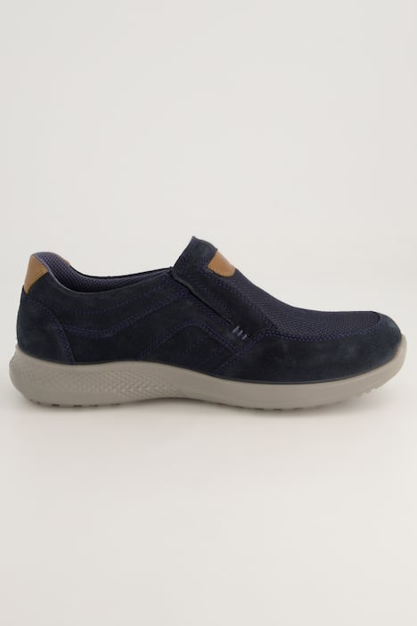 Slipper von Jomos, Leder-Meshmix, bis Gr. 50