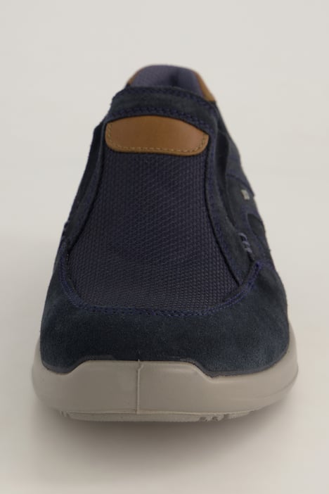 Slipper von Jomos, Leder-Meshmix, bis Gr. 50