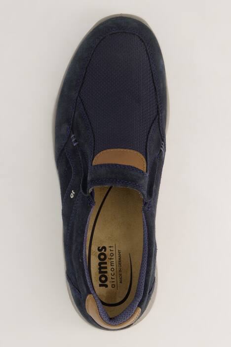 Slipper von Jomos, Leder-Meshmix, bis Gr. 50