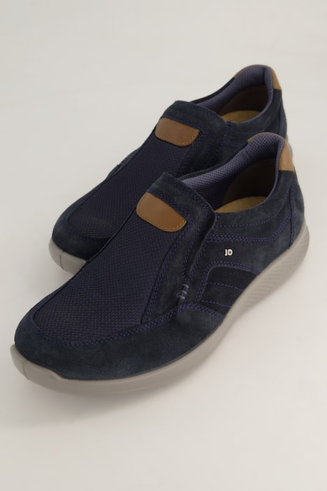 Slipper von Jomos, Leder-Meshmix, bis Gr. 50