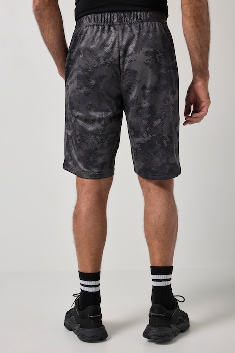 Bermuda, FLEXNAMIC®, fitness, Buik-Fit, mesh, all-over print, tot 7XL