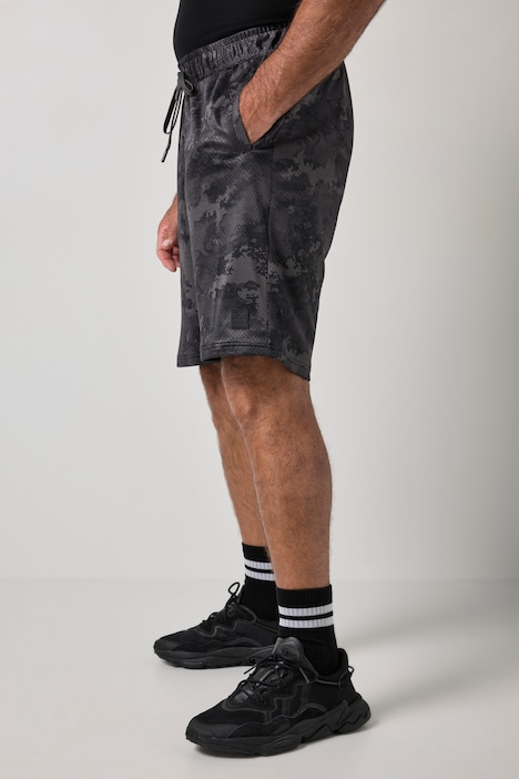 Bermuda, FLEXNAMIC®, fitness, Buik-Fit, mesh, all-over print, tot 7XL