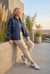 HYPRAR Herringbone Quilted Water-Repellent Jacket