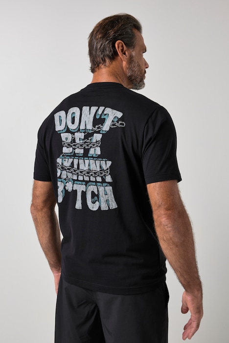 T-Shirt, FLEXNAMIC®, Fitness, Rückenprint, bis 7 XL