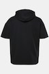 Hoodie Buik-Fit, fitness, korte mouwen, print, tot 7XL