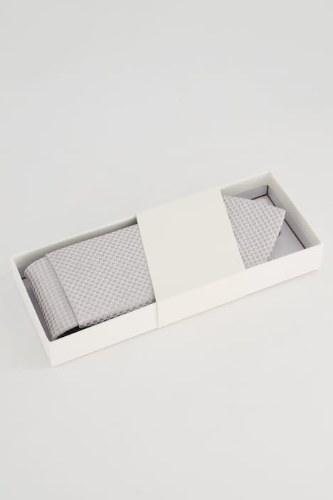 JP1880 Sæt, ekstra langt slips og lommetørklæde