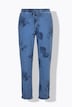 Schlupfhose, Joggpants, Jeansoptik, Blumenmuster