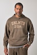 JAY-PI-hoodie, fitness, sweater met capuchon, print, vintage look, tot 7XL
