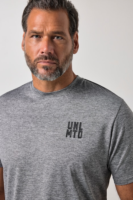 T-Shirt, Fitness, Brust-Print, QuickDry, bis 7 XL