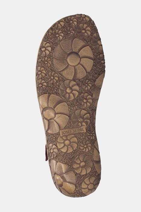 Leren sandalen, Josef Seibel, klittenbandsluiting, wijdte G