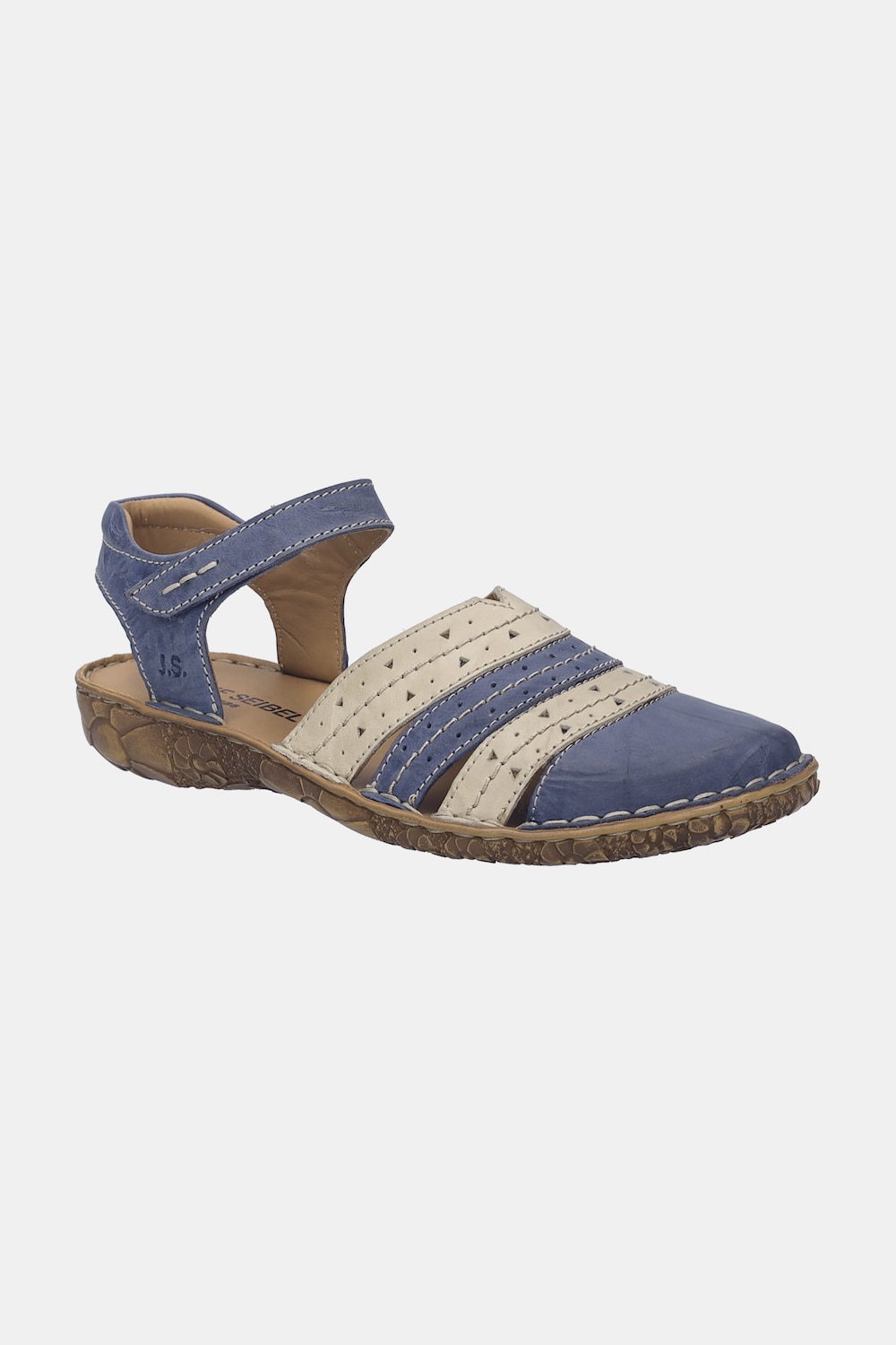 Leder-Sandalen, Josef Seibel, Klettverschluss, Weite G