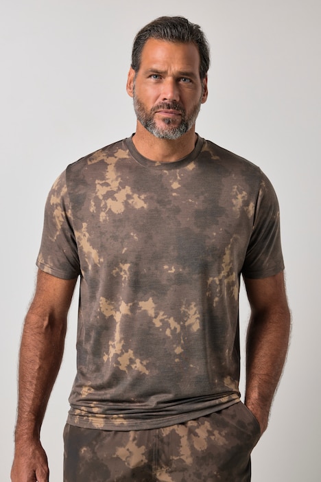 T-Shirt, Fitness, Camo-Print, QuickDry, bis 7 XL