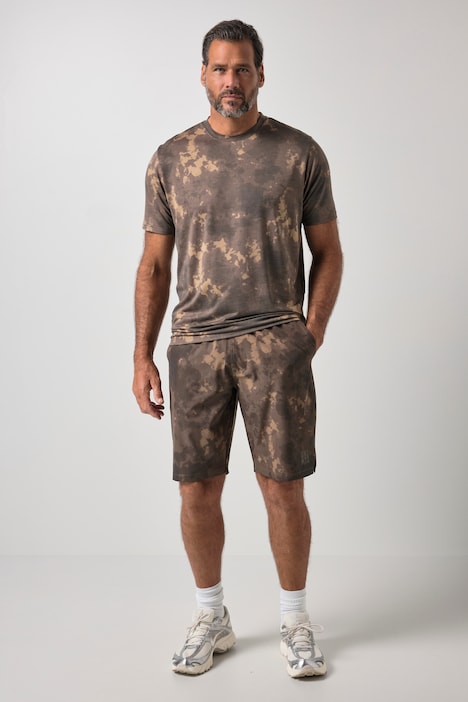 T-Shirt, Fitness, Camo-Print, QuickDry, bis 7 XL