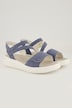Remonte leren sandalen, Lite & Soft, klittenband, wijdte H