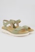Remonte leren sandalen, Lite & Soft, klittenband, wijdte F 1/2