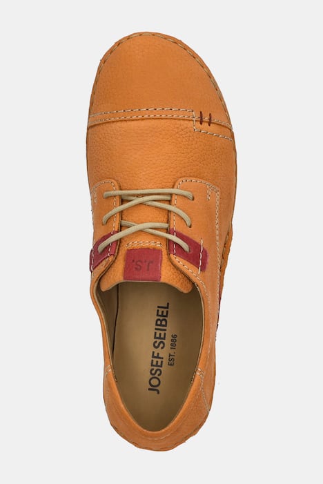 Leren veterschoen, Josef Seibel, verwisselbaar voetbed