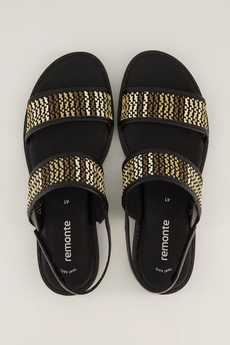 Remonte Sandalen, Klettriegel, vegan, Weite F 1/2