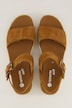 Remonte Leder-Sandalen, Plateausohle, Weite F 1/2