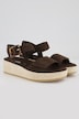 Remonte Leder-Sandalen, Plateausohle, Weite F 1/2