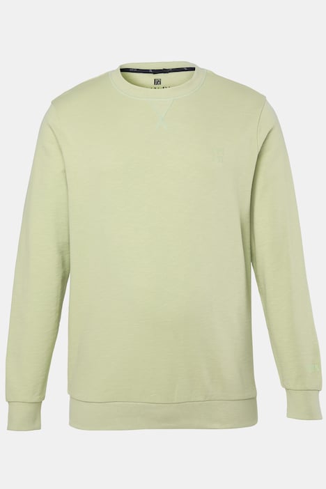 Bluza, fitness, gładka dzianina, haft i nadruk, do rozm. 7XL