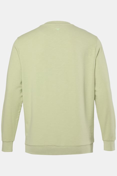 Bluza, fitness, gładka dzianina, haft i nadruk, do rozm. 7XL
