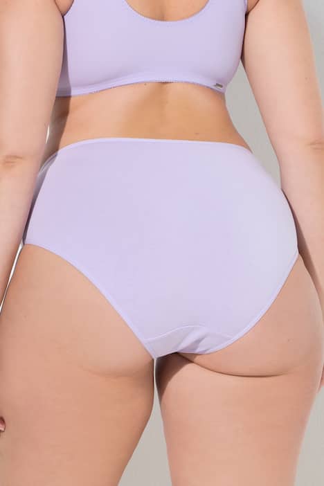 Midislips, 5er-Pack, Federn/helle Farben