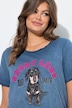 T-shirt, Cool Dyed, 1/2 Arm,  Hundeprint
