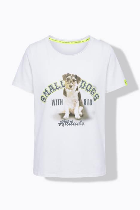 T-shirt, Cool Dyed, 1/2 Arm,  Hundeprint