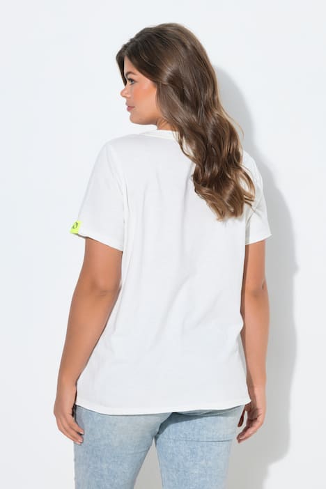 T-shirt, Cool Dyed, 1/2 Arm,  Hundeprint