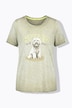 T-shirt, Cool Dyed, 1/2 Arm,  Hundeprint