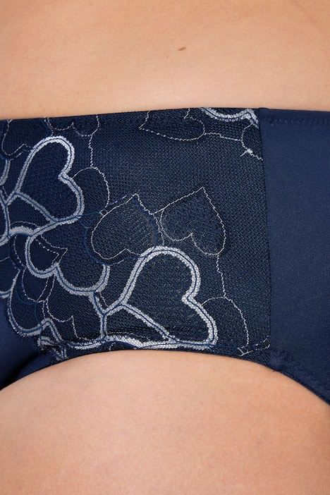 Heart Lace Microfiber Panty