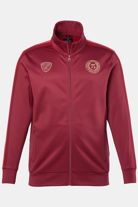 Sweatjacke FLEXNAMIC®, Fitness, Brustprints, bis 7 XL