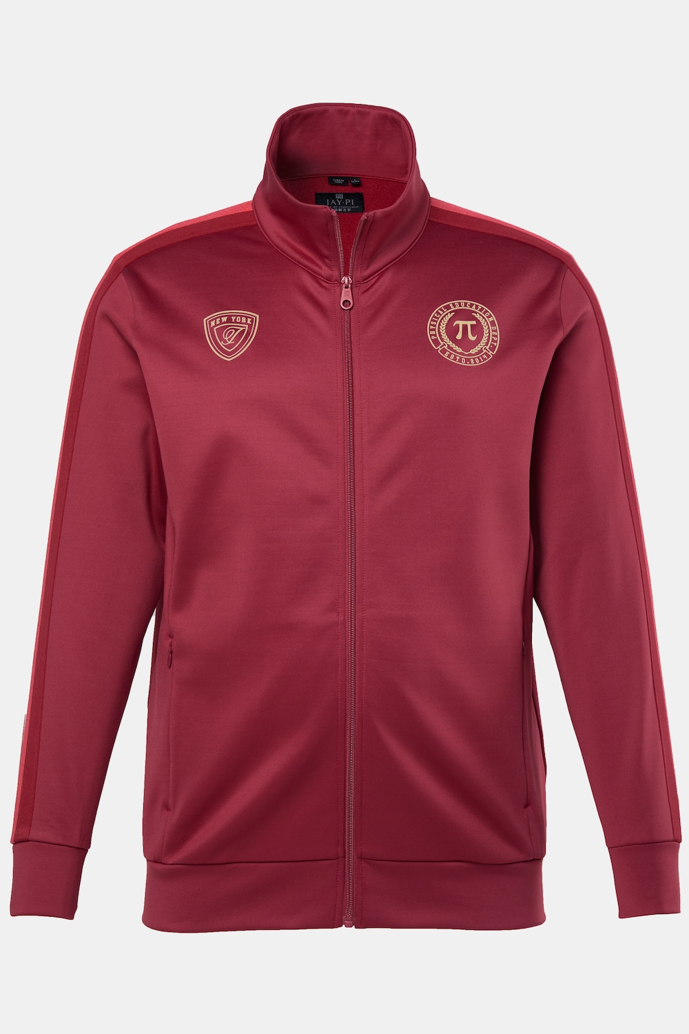 Sweatjacke FLEXNAMIC®, Fitness, Brustprints, bis 7 XL