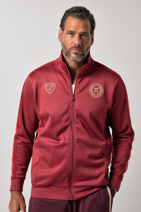 Sweatjacke FLEXNAMIC®, Fitness, Brustprints, bis 7 XL