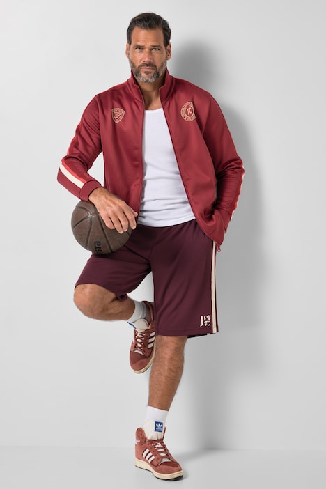 Sweatjacke FLEXNAMIC®, Fitness, Brustprints, bis 7 XL