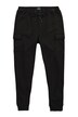 Cargo pants, fitness, interlock sweat fabric, multiple pockets, elasticated waistband, up to 7XL