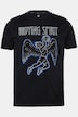 T-shirt, fitness, kortærmet, brystprint, QuickDry, op til 7 XL