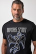 T-shirt, fitness, kortærmet, brystprint, QuickDry, op til 7 XL