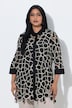 Bluse, Spitze, A-Linie, Hemdkragen, 3/4-Arm